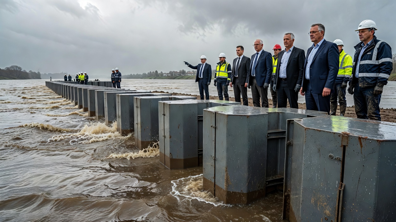 Palune Council Approves River Flood Defense Barriers